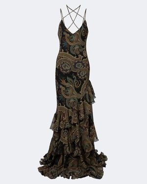 Etro Abito Lungo - Nero