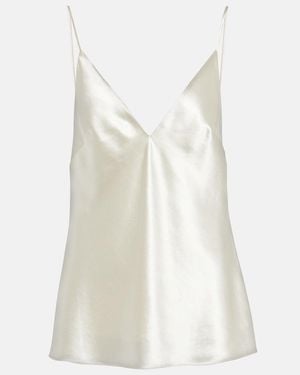 Danielle Frankel Bridal Mel Wool And Silk Camisole - White