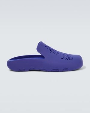 Burberry Clogs Aus Gummi - Lila