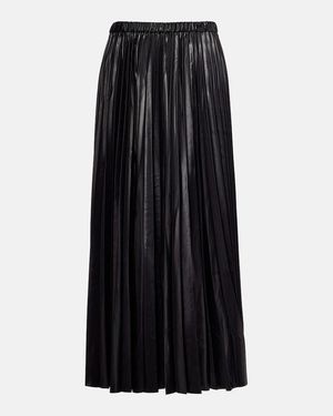 Junya Watanabe Maxirock Aus Jersey - Schwarz