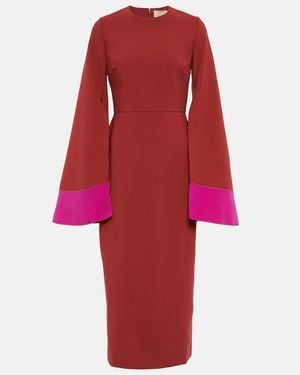 ROKSANDA Zimara Midi Dress - Red