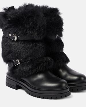 Gianvito Rossi Leather Shoes 'Maverick' - Black