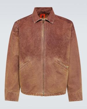 NOTSONORMAL Dad Cotton Canvas Jacket - Brown