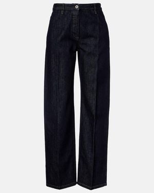 Jil Sander Jean Ample - Bleu