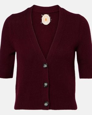 Jardin Des Orangers Cashmere Cardigan - Red