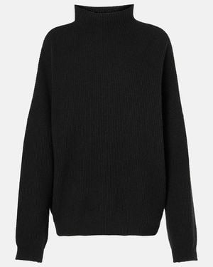 FFORME Kimm Cashmere-Blend Mock Neck Jumper - Black