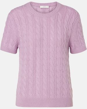 Vince Wool-Blend Sweater - Pink