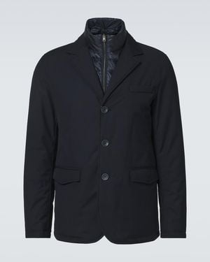 Herno Convertible Down Jacket - Blue