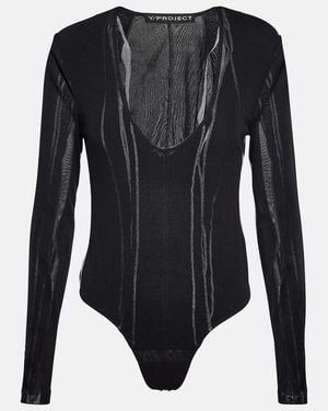 Y. Project Body Ribeteado - Negro