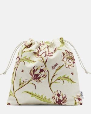 Loewe Paula's Ibiza Printed Canvas Pouch - Metallic