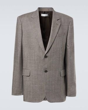 Our Legacy Blazer Ceremony Aus Schurwolle - Grau