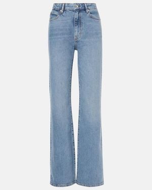 FRAME Arrow High-Rise Flared Jeans - Blue
