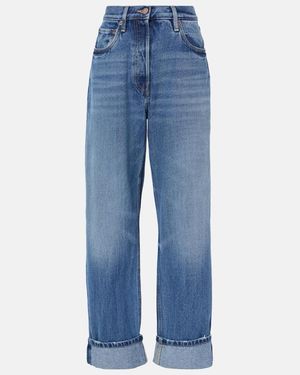 Prada Weite Jeans - Blau
