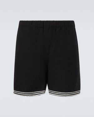 Commas Shorts Con Ricamo - Nero