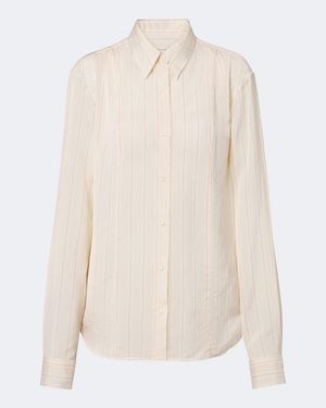 Dries Van Noten Striped Shirt - White