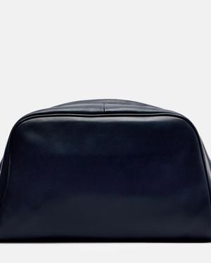 The Row Clutch Leila Small De Piel - Azul