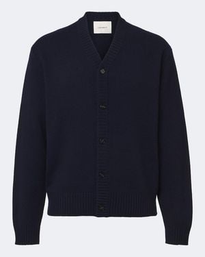 Lisa Yang Cardigan Fenris Aus Kaschmir - Blau
