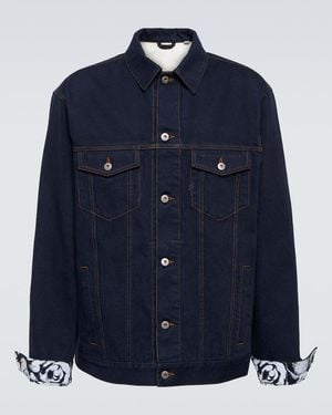 Burberry Cotton Jacket For - Blue