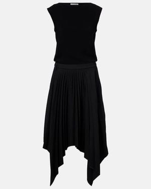 Acne Studios Duba Midi Dress - Black