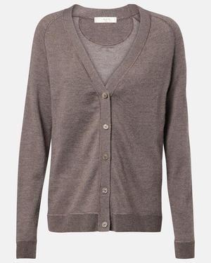 The Row Liberty Cashmere Cardigan - Brown