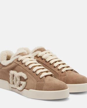 Dolce & Gabbana Portofino Trainers - Brown