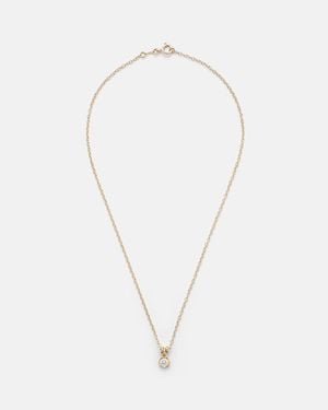 Spinelli Kilcollin Collar Amirah De Oro De 18 Ct Con Diamantes - Blanco