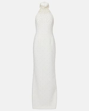 Rebecca Vallance Bridal La Peregrina Crepe Gown - White