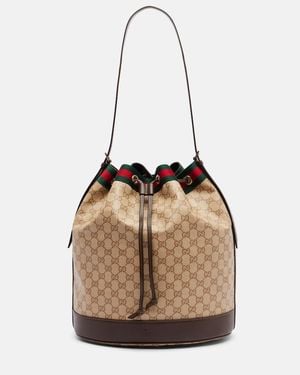Gucci Henkeltasche Jackie Slim Gg - Natur