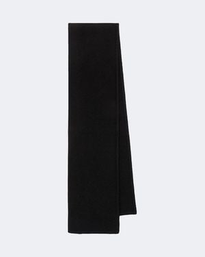 The Row Raphael Cashmere Scarf - Black