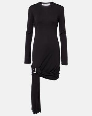 JW Anderson Minikleid Aus Jersey - Schwarz