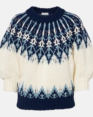 Altuzarra Jersey De Algodon - Azul
