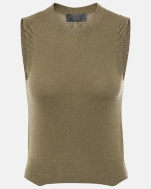 Nili Lotan Pullunder May Aus Cashmere - Grün