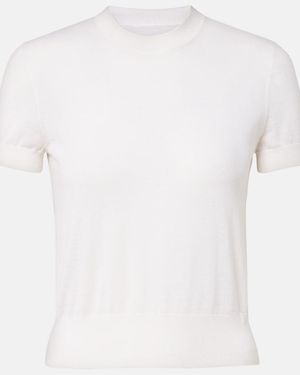 Givenchy Top Aus Kaschmir - Weiß