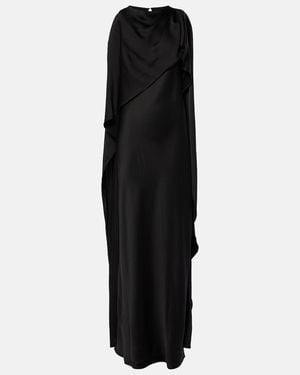 Jonathan Simkhai Izel Satin Gown - Black