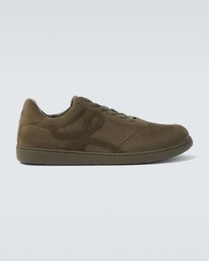 Loewe Suede Jambo Trainers - Green