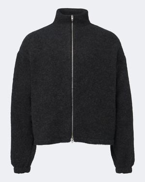 Jil Sander Sweatshirt Aus Einem Wollgemisch - Schwarz