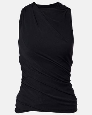Rick Owens Lilies Top Luna - Schwarz