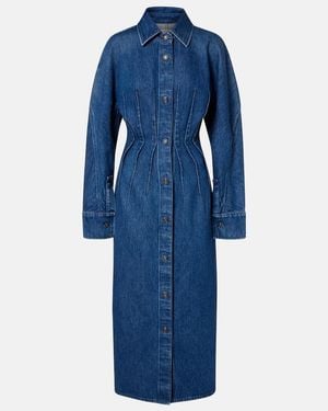 Givenchy Denim Midi Dress - Blue