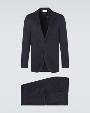 Lardini Cotton-Blend Suit - Blue