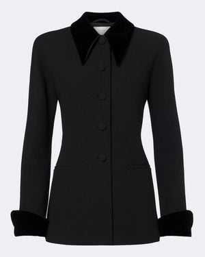 The Row Jeko Virgin Wool Blazer - Black