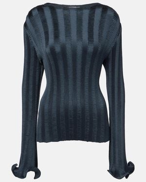 Jonathan Simkhai Carys Knitted Top - Blue