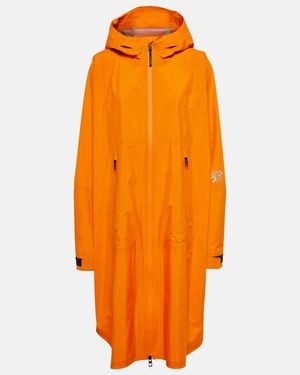 Loewe X On Logo Technical Cape - Orange