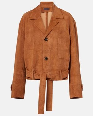 Stouls Alfi Suede Jacket - Brown