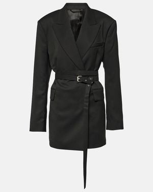 Acne Studios Belted Blazer - Black