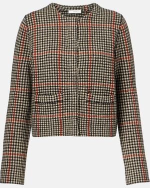 Vince Jacke Aus Wolle - Schwarz