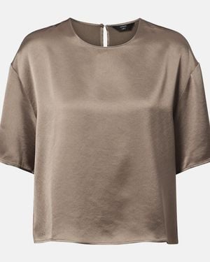 Leset Boxy T-Shirt - Brown
