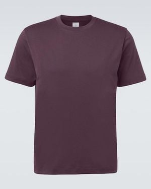 Eleventy Cotton-Blend T-Shirt - Purple