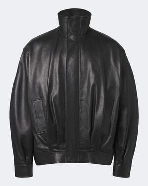 Arma Blouson Paulo Aus Leder - Schwarz