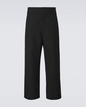 Fear Of God Virgin Wool Straight Trousers - Black
