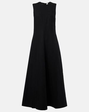 TOTEME Sleeveless Long Dress - Black